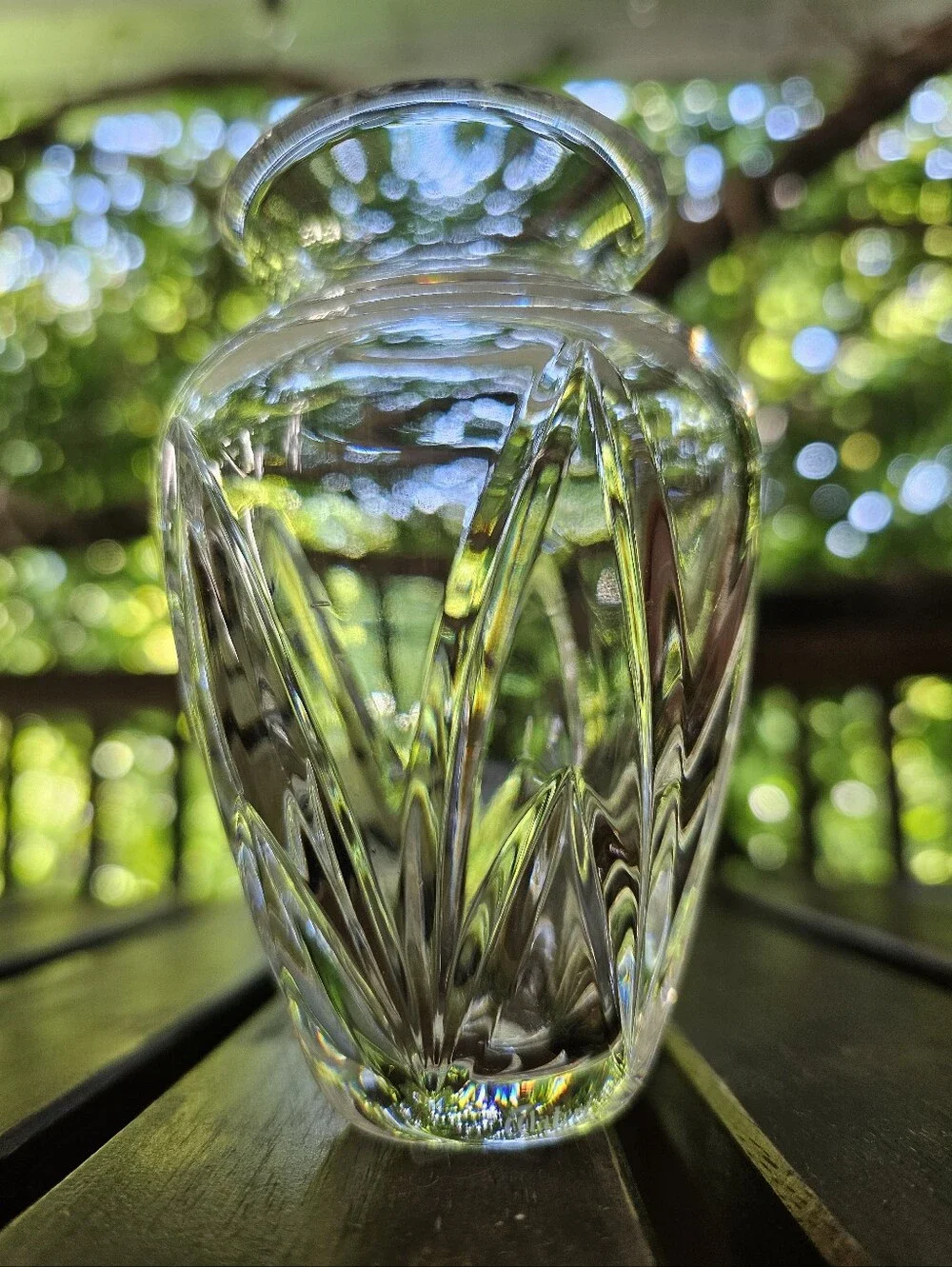 Waterford Posey Attendant Crystal Bud Vase 4.25
